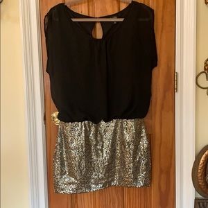 Cocktail Dress with tight Pencil Skirt like bottom
